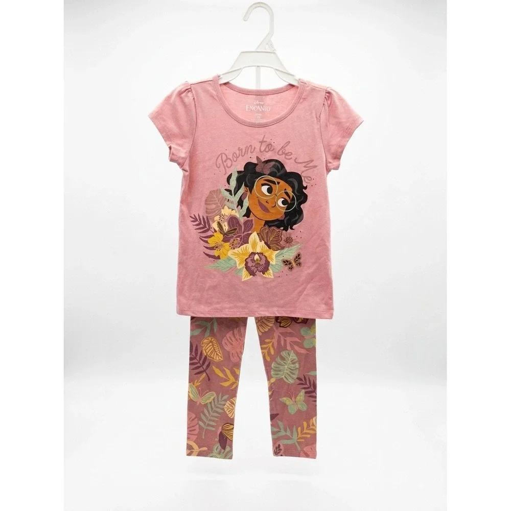 Disney Encanto Mirabel Girls 6X Shirt Leggings Set 2pc Born to Be Me NWT